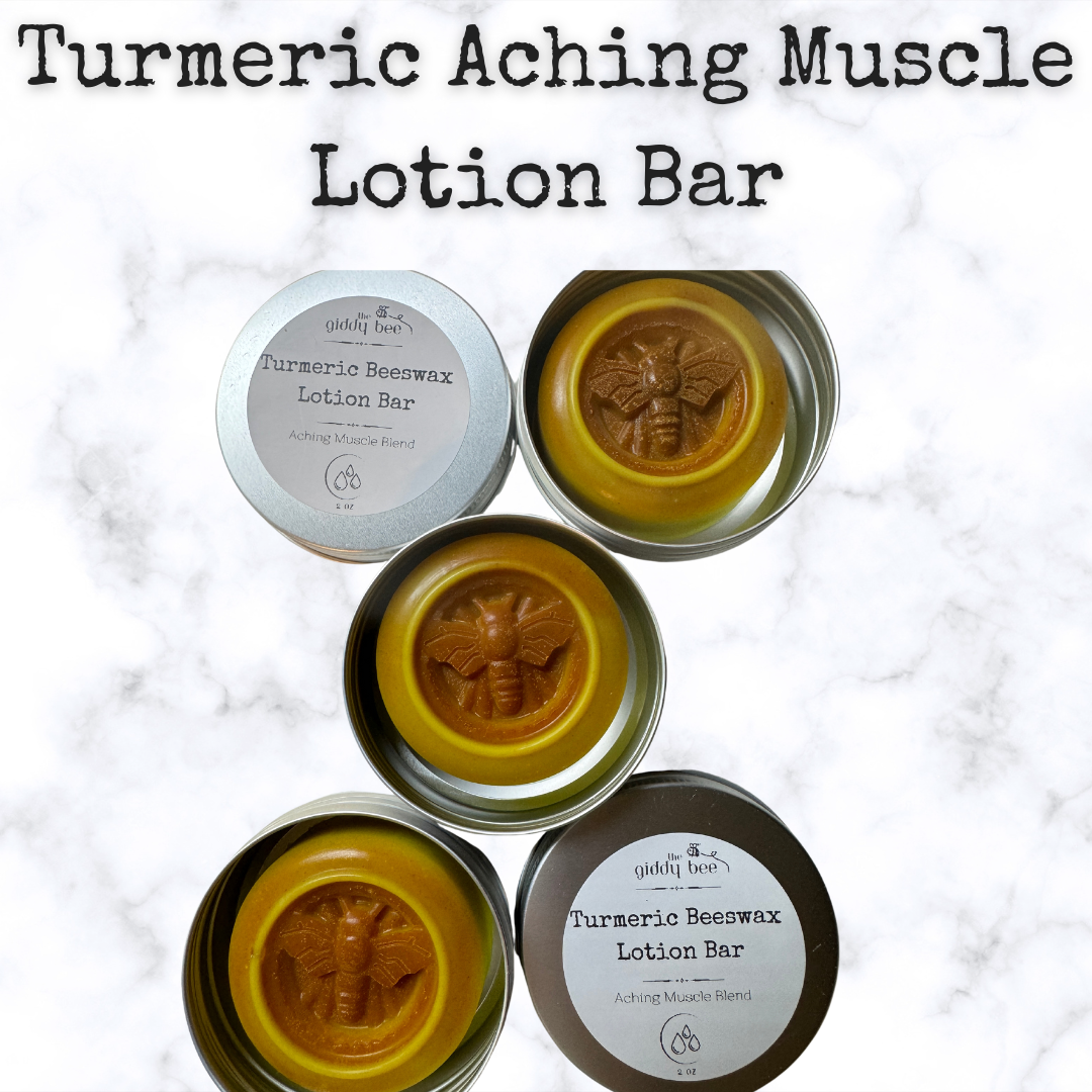 Beeswax Herbal Lotion Bars for Wellness