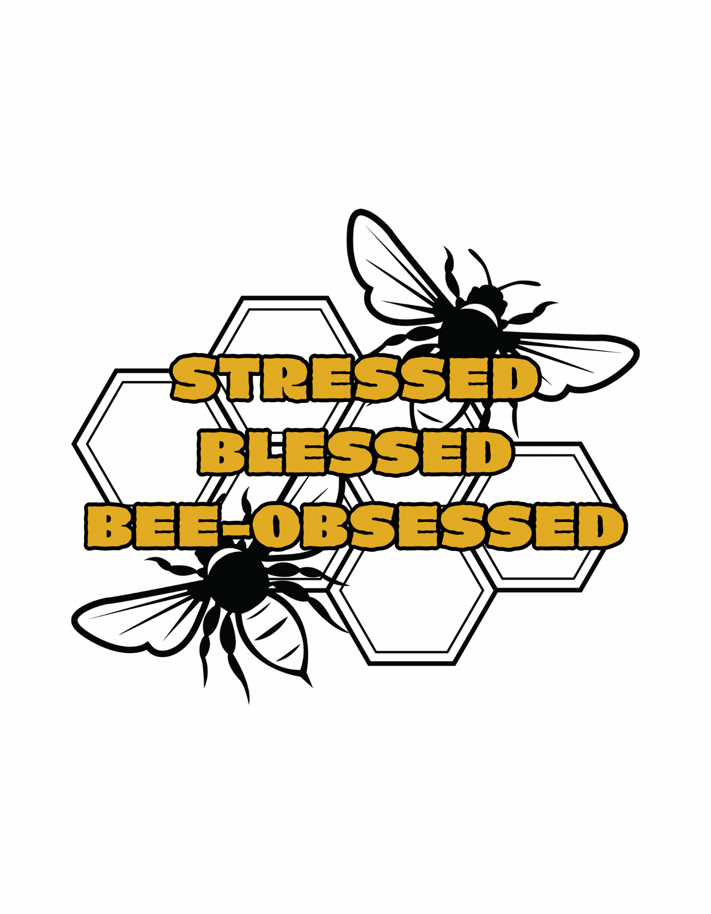 Bee Supportive: Vinyl Bee Stickers