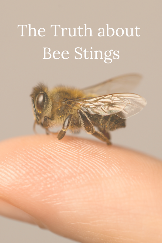 bee on a finger