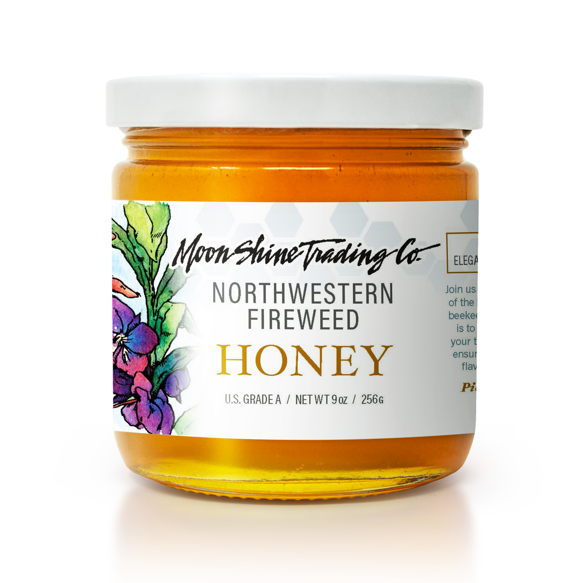 Northwestern Fireweed Honey: 3oz