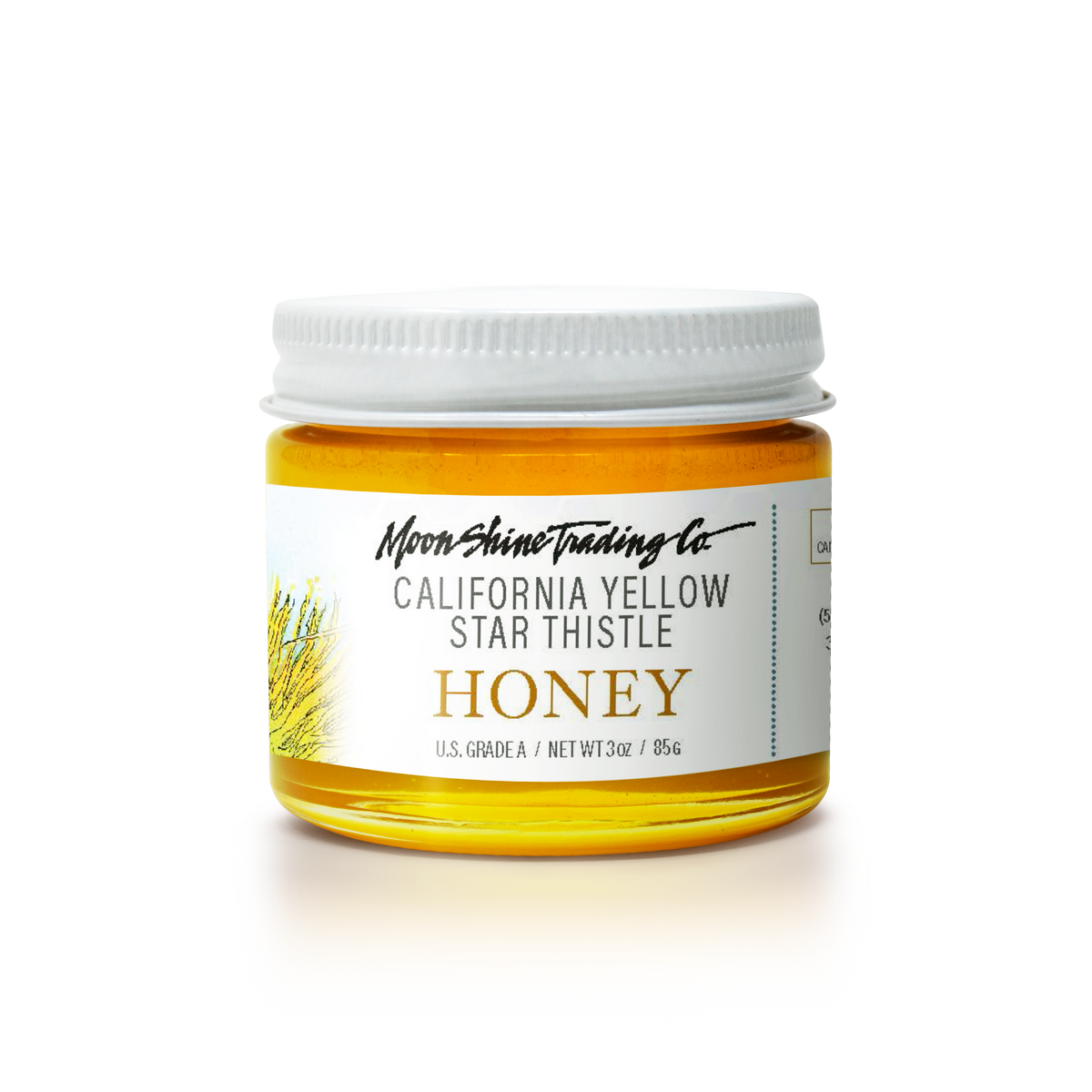 Callifornia Yellow Star Thistle Honey: 3oz