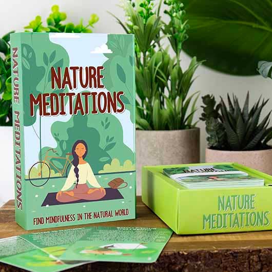 Nature Meditation Wellness Cards