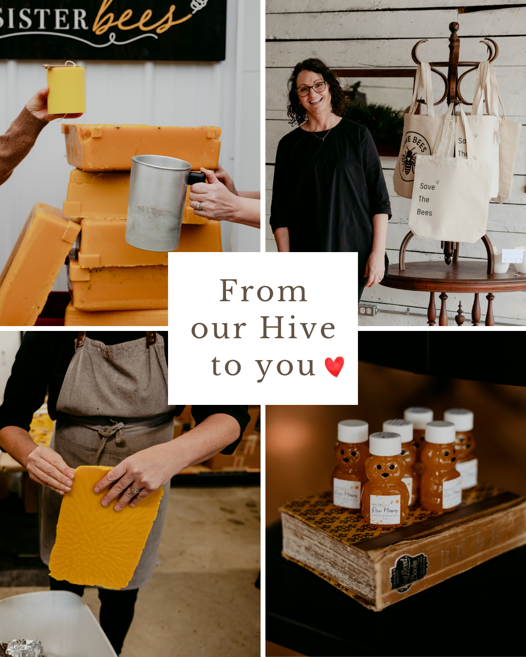 Farm Fresh Honey Canvas Tote