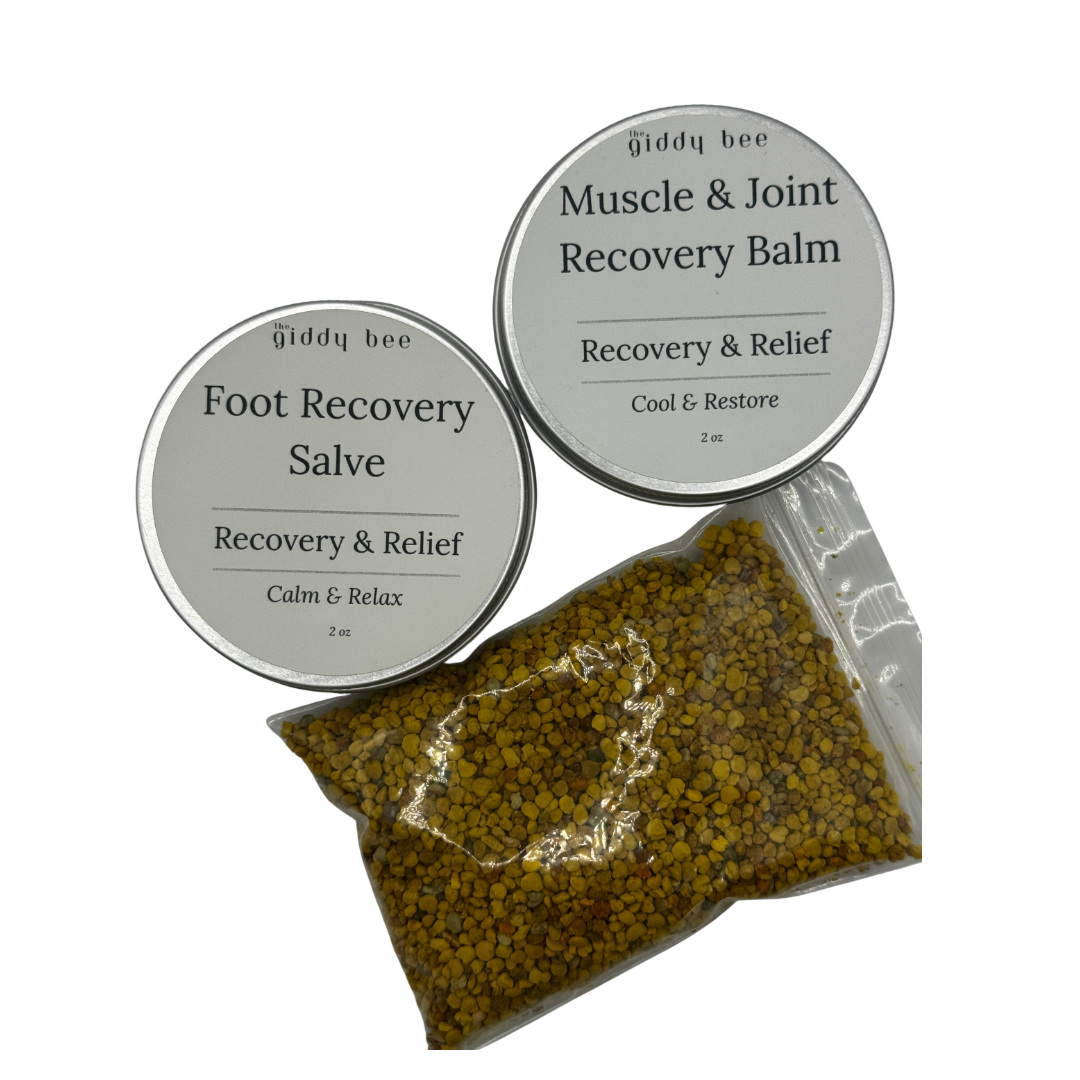 Close up of Active Recovery Gift Set