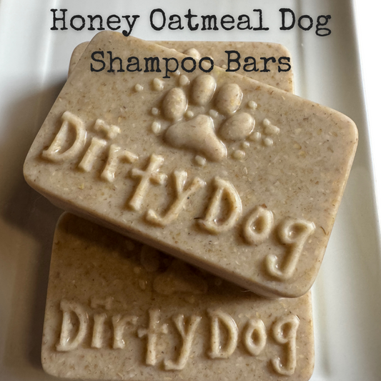 Honey Oatmeal Dog Shampoo Bars