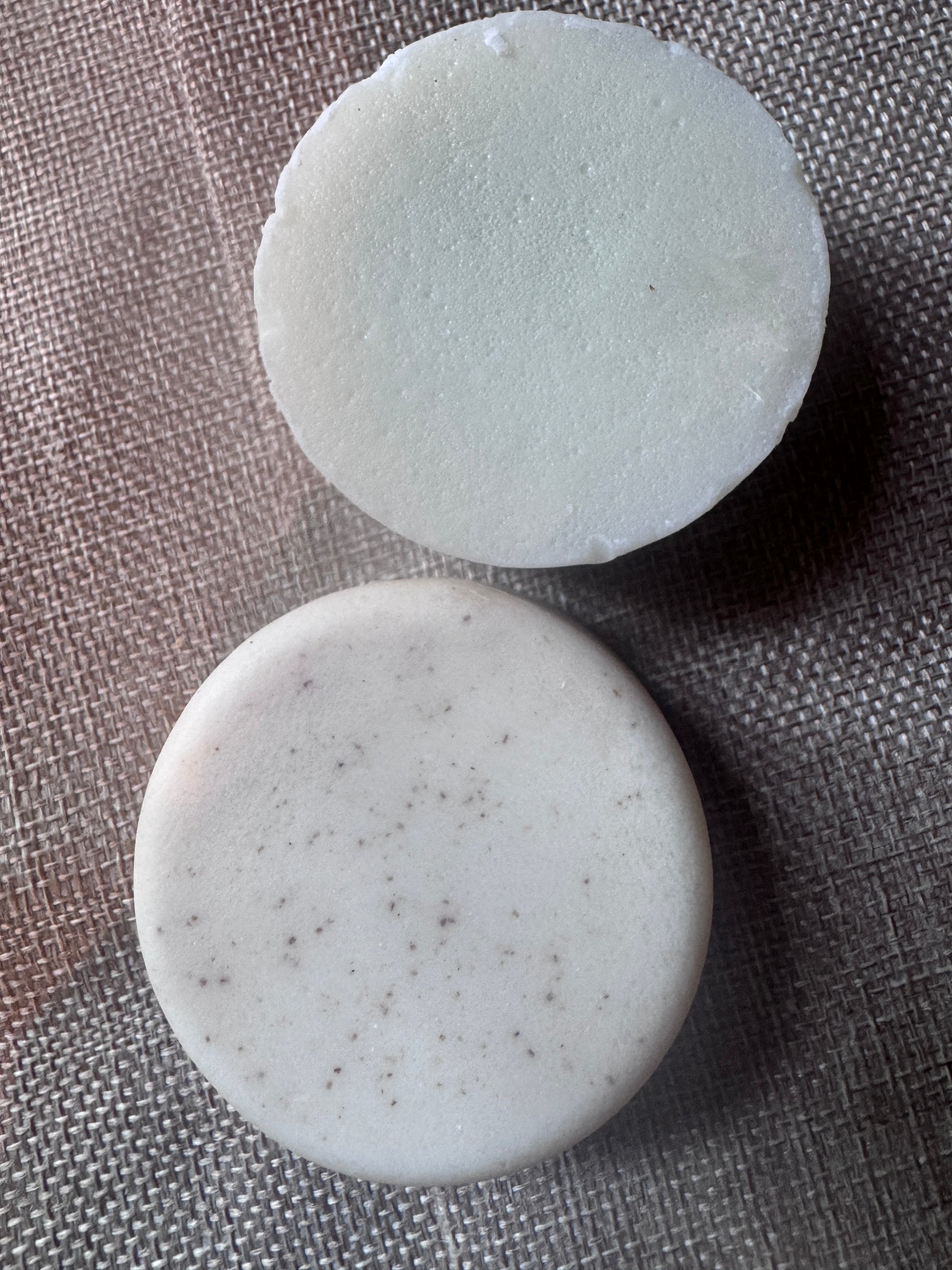 natural goat milk soap with loofah