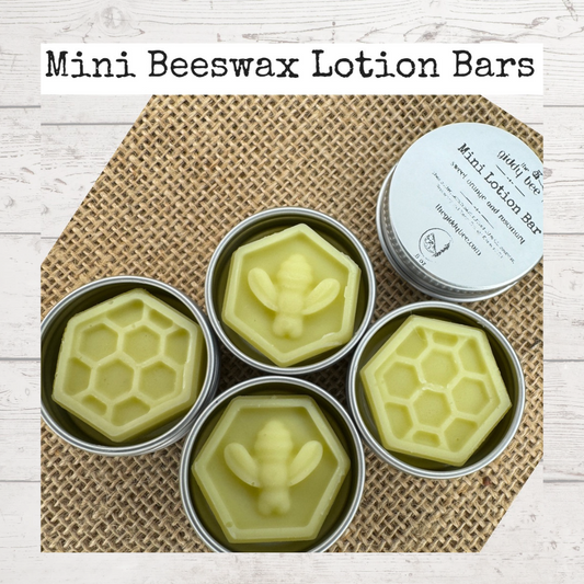 Mini Beeswax Lotion Bars