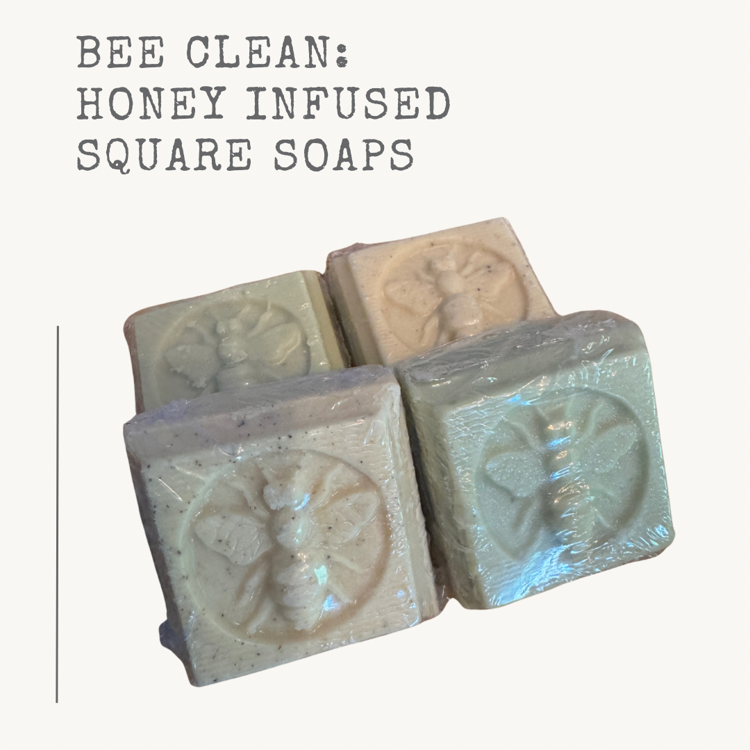 Honey Infused Botanical Soap - Bee Imprint Collection