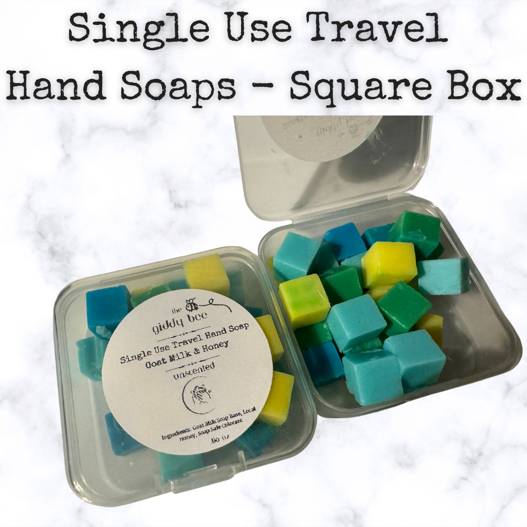 Single Use Travel Hand Soaps