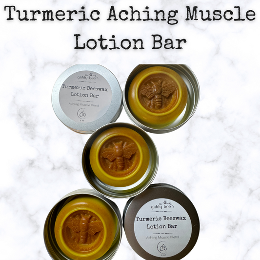 Turmeric Aching Muscle Lotion Bar