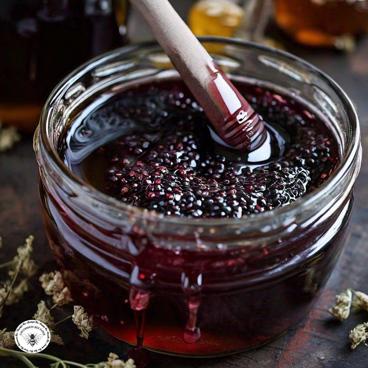 Infused Honey: | Elderberry -  5oz