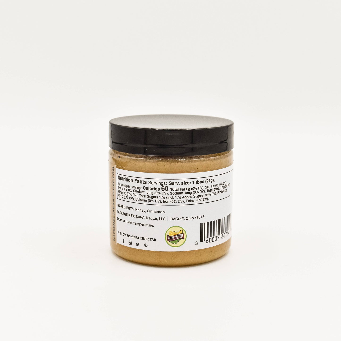 Creamed Honey | Cinnamon - 5.5 oz