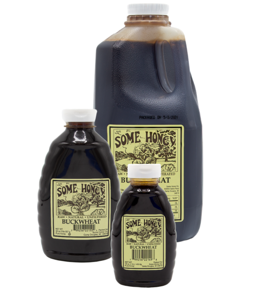 Raw Honey | Buckwheat: 16oz Plastic